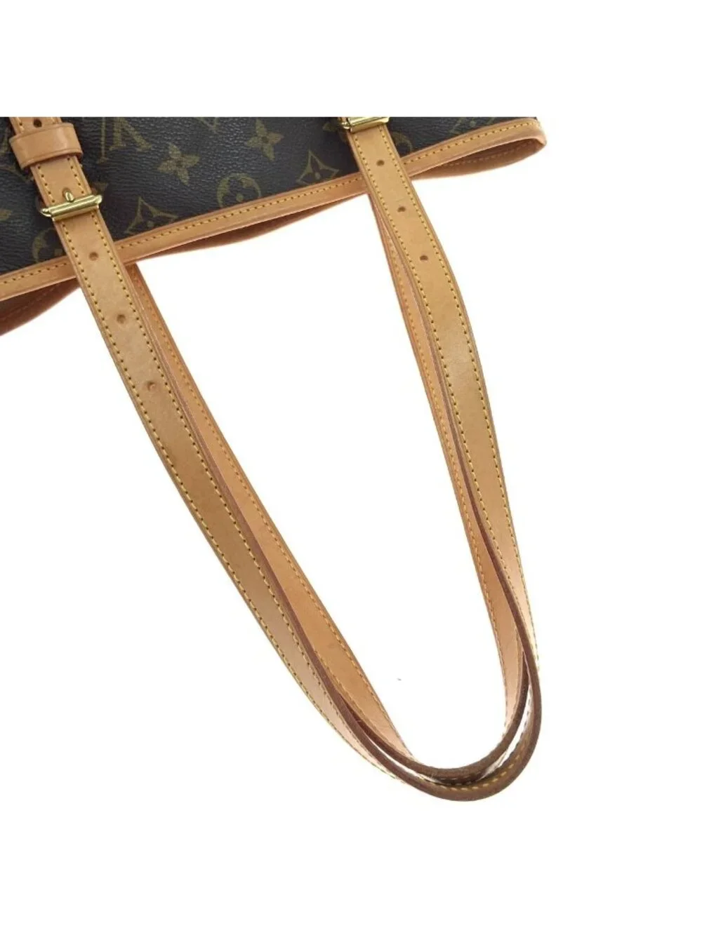 Louis Vuitton Monogram Bucket GM Shoulder Bag Brown